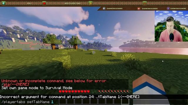 Player Tabs!! Minecraft Mod Review and showcase 2022 1.18.2 how to change Tab name to a Picture смотреть онлайн