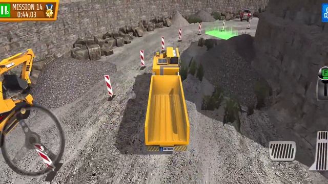 Quarry Driver 3 Gaint Truck - Construction Site Truck Driving #16 - Android Gameplay смотреть онлайн