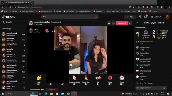 CANBEQUIT 2 ŞUBAT CANLI YAYIN.. EMRE SERDAR ORTAÇ .. #tiktok #canbequit #yayın #QuitTikTok