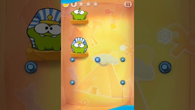 Cut the Rope Time Travel Ancient Egypt Level 13 Walkthrough смотреть онлайн