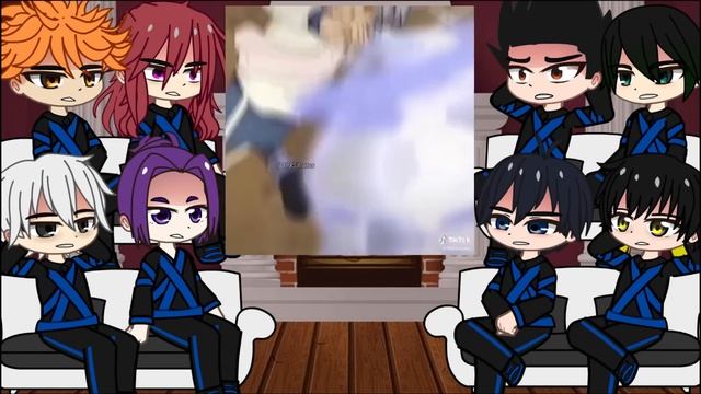 Blue Lock React to Inazuma Eleven || Tiktok || Gacha react смотреть онлайн