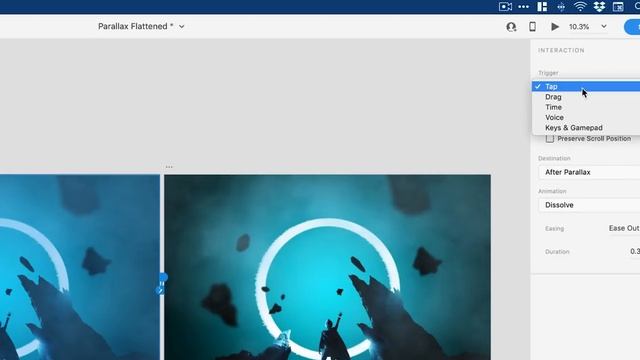 Auto-Animate a Parallax Effect with Photoshop & Adobe XD смотреть онлайн