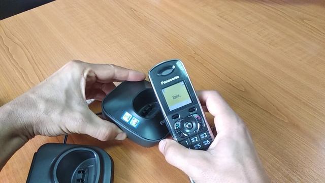 Panasonic DECT регистрация трубки смотреть онлайн