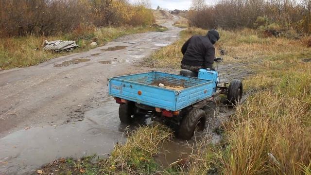 Квадроцикл из Муравья, покатушки в поисках грязи | Моторага смотреть онлайн