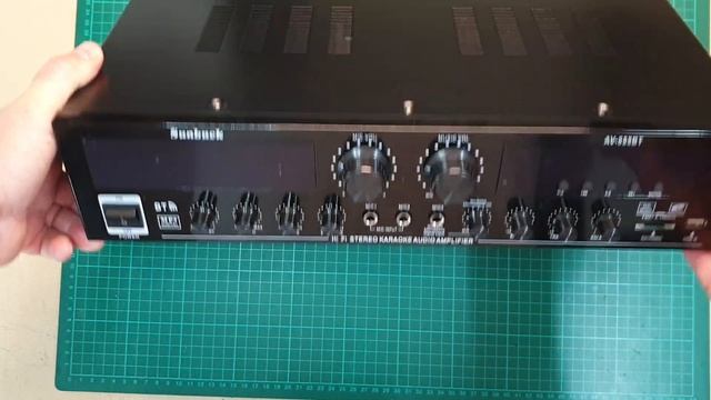 Sunbuck AV-555BT Karaoke Amplifier 4000W? Что внутри? Посылка с АлиЭкспресс смотреть онлайн