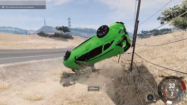 Audi RS6 Gets Destroyed in BeamNG.drive Gameplay: Crazy Car Crash Test смотреть онлайн