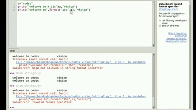 Python tutorial part 9.2(hindi), more with strings смотреть онлайн