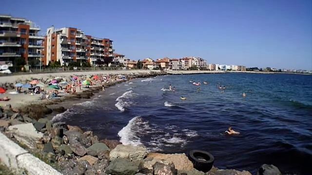 Pomoria Bulgaria. Поморие. Болгария. Центр новой части города.