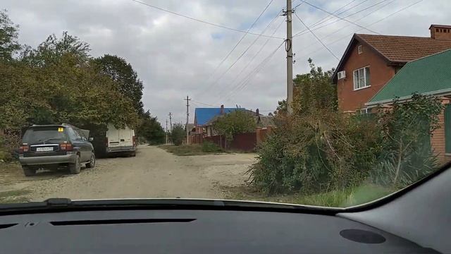 ДИНСКАЯ станица. Обзор с колес. Какие дома продают. смотреть онлайн