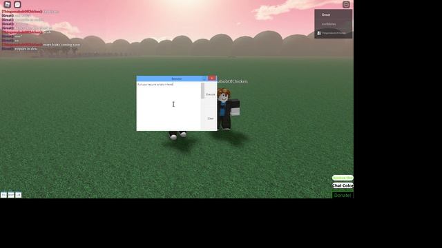 Hallowen SS script (server destroyer that deletes the executor and do an scary screen with sound) смотреть онлайн