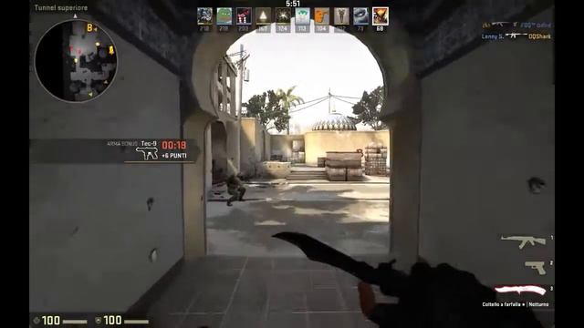 CS GO Butterfly Knife Night Field Tested Gameplay смотреть онлайн
