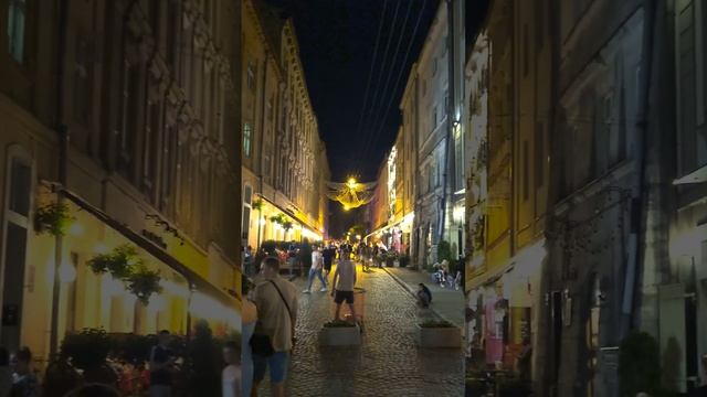 Львів, вечірній центр смотреть онлайн