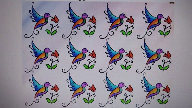 Тест на внимательность: сможете за 30 секунд найти чем одна птичка отличается от других? смотреть онлайн