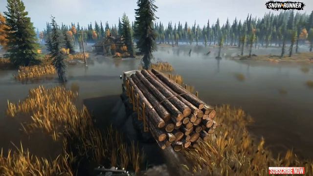 New Truck ZIKZ 605R MAX BIG POWER In SnowRunner Phase 6 Update смотреть онлайн