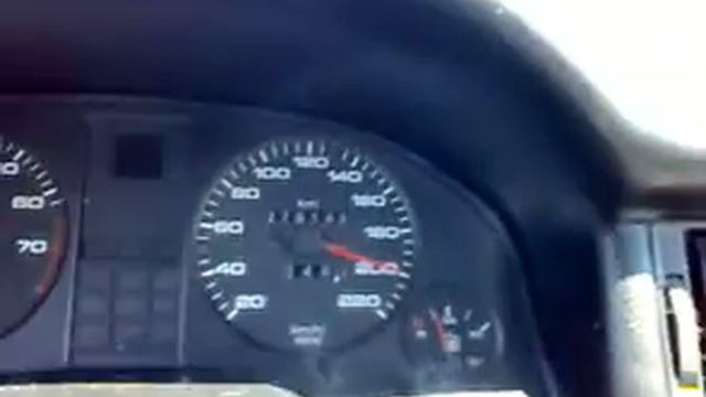 Audi 80 B3 2.0 LPG vmax 205 km/h смотреть онлайн