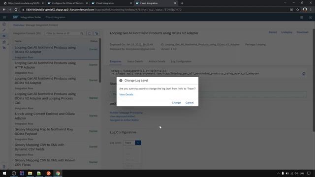 SAP CPI Course | Looping/Paging | Looping Get All Northwind Products using OData V2 Adapter смотреть онлайн
