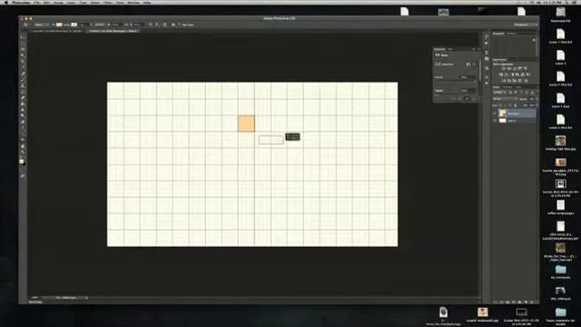 Using Grid and Rectangle Tool in Photoshop смотреть онлайн