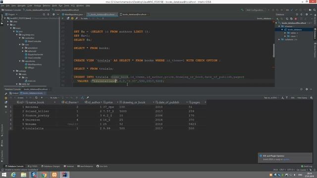MySQL 03 JOINS, TEMPTABLE,VIEW,PROICEDURE смотреть онлайн