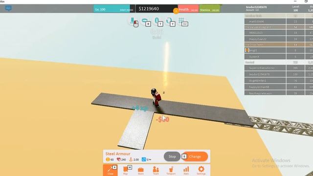 How to build a basic plane in whatever floats your boat (Roblox) смотреть онлайн