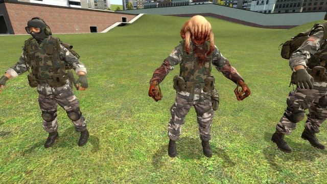 Garrys Mod в Steam . HL Alyx Электро дубинка ,HECU солдаты и оперативники НПС и рагдоллы