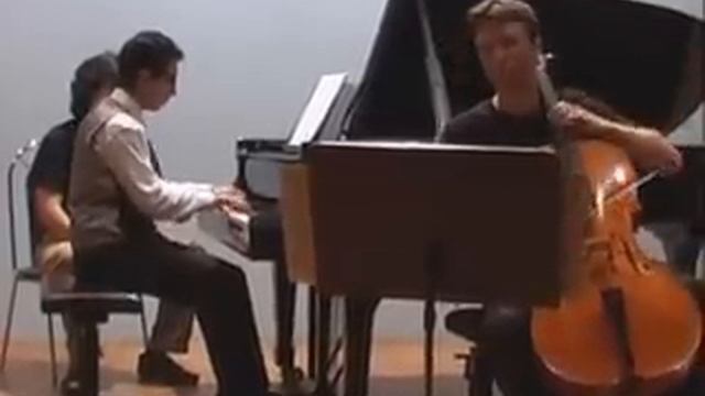 Johannes Brahms Piano and Cello Sonata Op. 99 - 1st movement смотреть онлайн