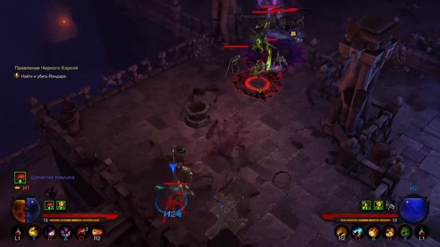 Играем вдвоем в Diablo3 (часть #3) убийство Леорика и 