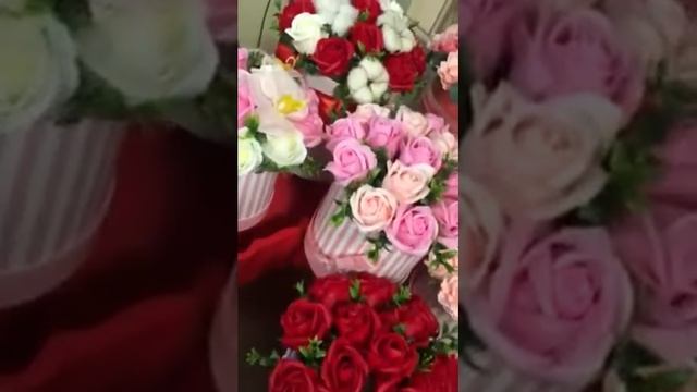 Композиции из мыльных цветов смотреть онлайн