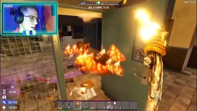 EL ORIGEN DEL VIRUS ZOMBIE - 7 Days To Die смотреть онлайн