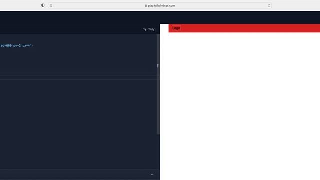 Tailwind Page with Navbar and Search bar in centre смотреть онлайн