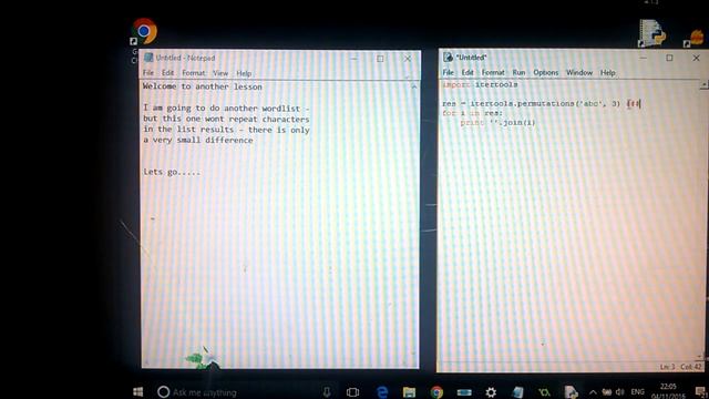 Python Basics - Wordlist Generator 3 смотреть онлайн