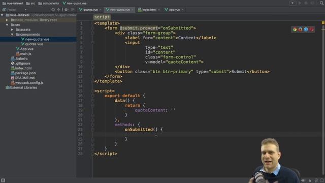 VUE JS 2 FRONTEND 13 Laravel + Angular 2 Vue js 2 смотреть онлайн
