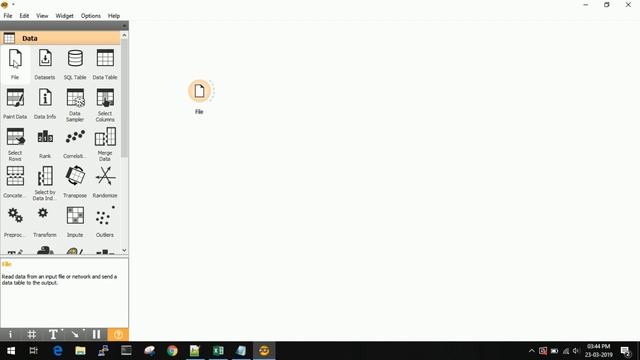 How to Create Excel Database File and open in Orange Data Mining Tool смотреть онлайн