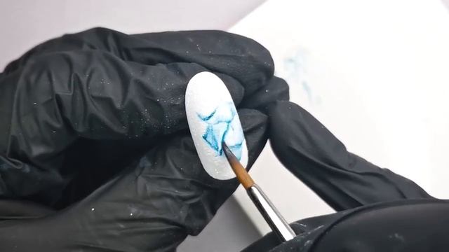 Имитация акварели гель-краской по акрилу. Идеи быстрого и красивого дизайна ногтей! смотреть онлайн