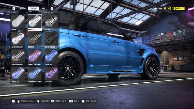 Need For Speed Heat - RANGE ROVER SPORT SVR - Customization | Artic