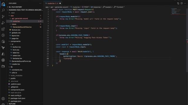 Creating a Text to Speech AI App with Hugging Face & Next.js" смотреть онлайн