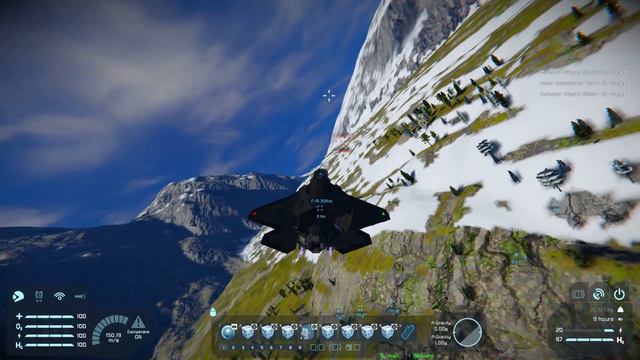 Space Engineers - F/A-70C Ground Attack Demo (No Workshop Link Yet) смотреть онлайн