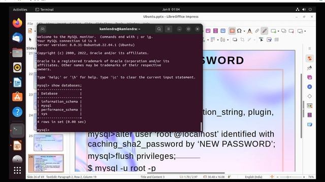 Mysql installation in UBUNTU смотреть онлайн