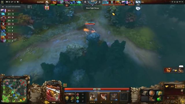 Empire -vs- EG, TI5 Group B, Game 1 смотреть онлайн