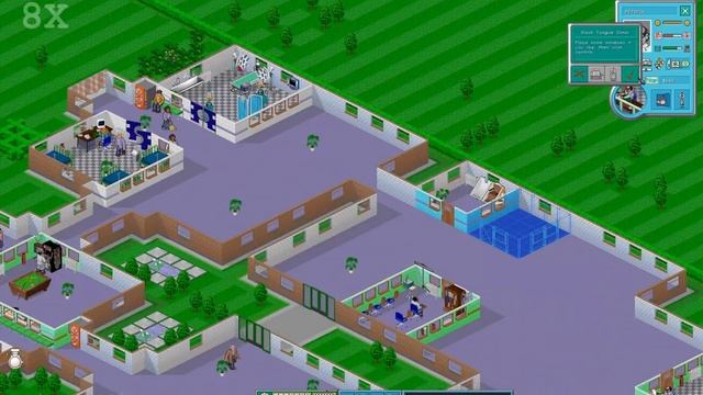 Theme Hospital Corsix TH 0.21 Level 10 complete, 18m gameplay in 8x speed (2.5 h real time). смотреть онлайн