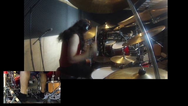 Angra(Aquiles Priester) - Spread Your Fire. Drum cover by Carlos Cleriga смотреть онлайн