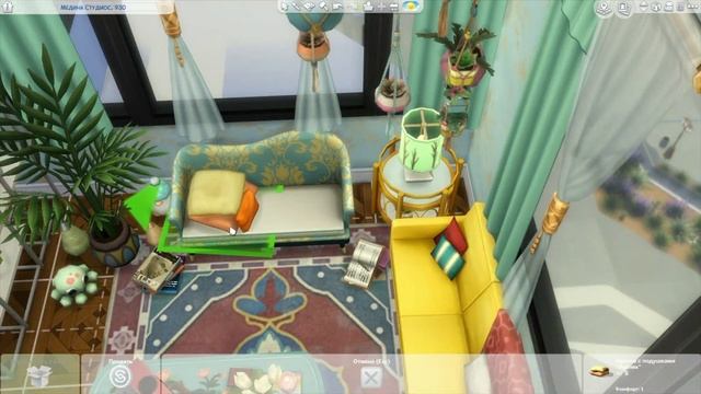 Квартира для сестёр: ведьмы и медиума / Speed Build Sims 4 / NO CC / смотреть онлайн