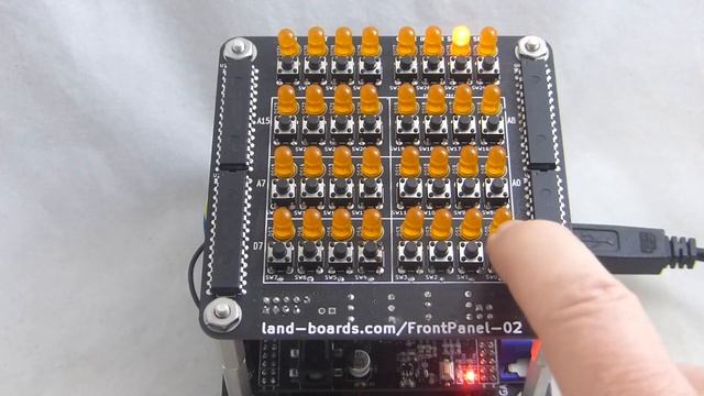Front Panel Control of M6800 CPU смотреть онлайн