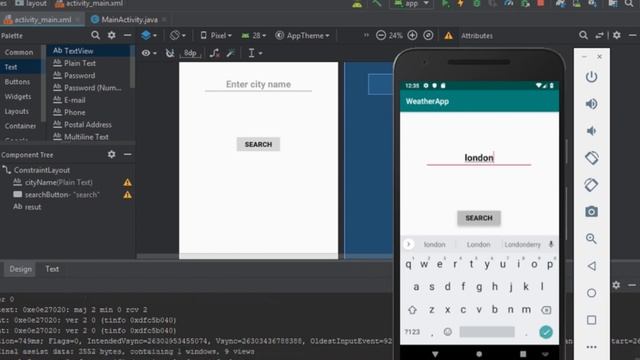 Simple Weather Application Part 2/2 | Android Studio | Source Code Available | API | JSON смотреть онлайн