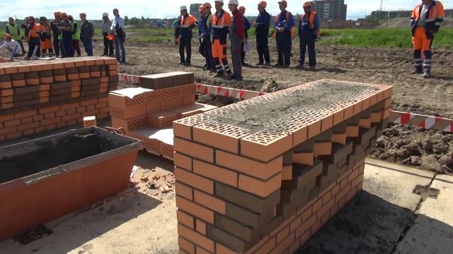 Работы мастеров. Конкурс Лучший Каменщик 2015г в Санкт-Петербурге. смотреть онлайн