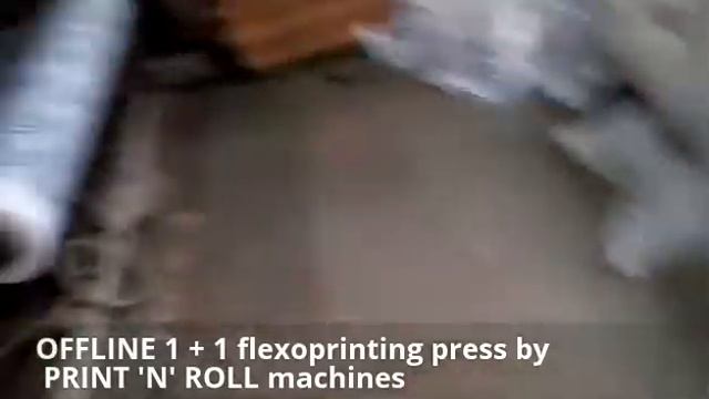 60 inch (1524 mm) OFFLINE 1 + 1 flexoprinting machine by PRINT 'N' ROLL MACHINES MUMBAI INDIA (PNRM смотреть онлайн