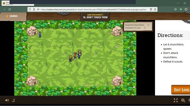 Game Devolopment coding python (Don't Touch Them) смотреть онлайн
