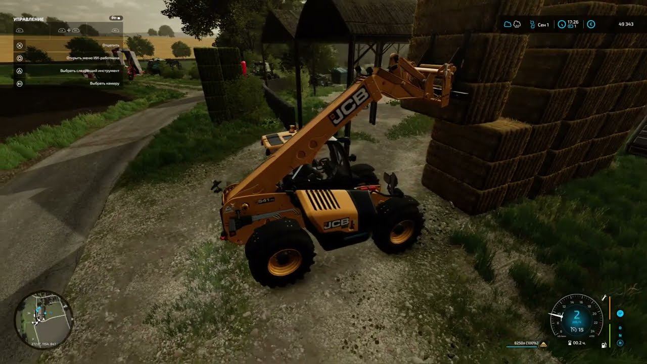 (PS4 Pro) FS 22 КФХ Устинка. Calmsden Farm #09 смотреть онлайн