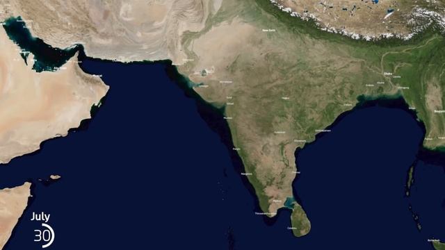 2007 North Indian Ocean Cyclone Season Animation смотреть онлайн