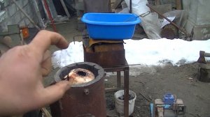 плавка алюминия в самодельной печи своими руками