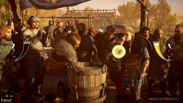 Assassin's Creed Valhalla - Ale Drinking Mini Game Gameplay смотреть онлайн